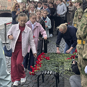 Воспитанники Академии почтили память жителей блокадного Ленинграда